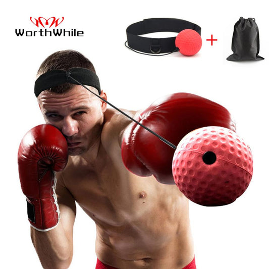 Kick Boxing Reflex Ball Head Band Training Punch Ball