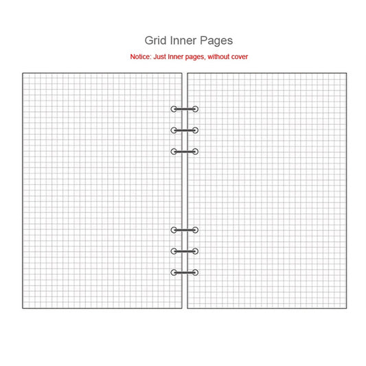 PU Leather DIY Binder Notebook Cover Diary