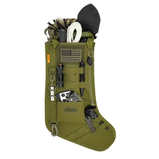 Tactical Molle Stocking Socks Bag Dump