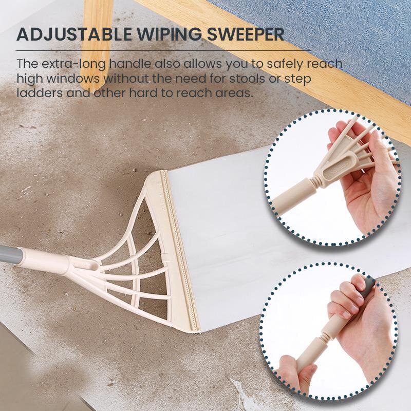 Magic Wiper Broom Wipe Squeeze Silicone Mop