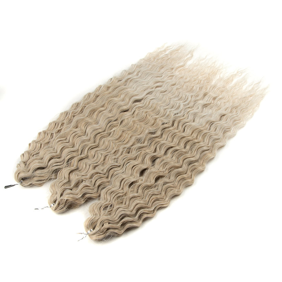 Beauty FASHION IDOL Soft Water Wave Twist Crochet Hair Extension