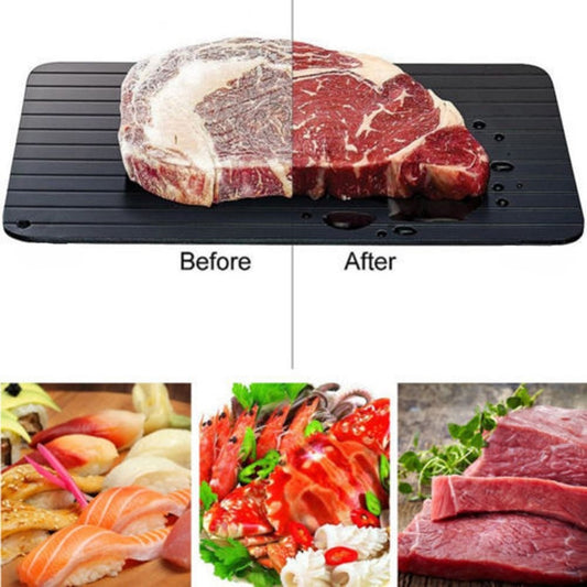 Fast Defrosting Tray Thaw Frozen Food Meat Fruit Quick Defrosting Plate Board