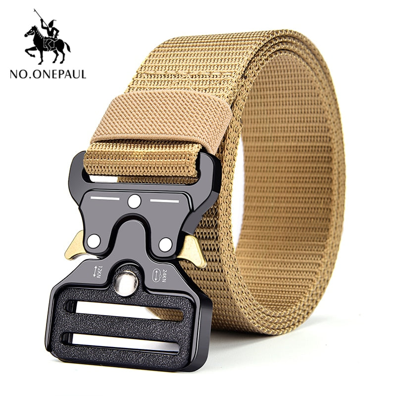 Nylon Tactical belt Military high quality men's training belt