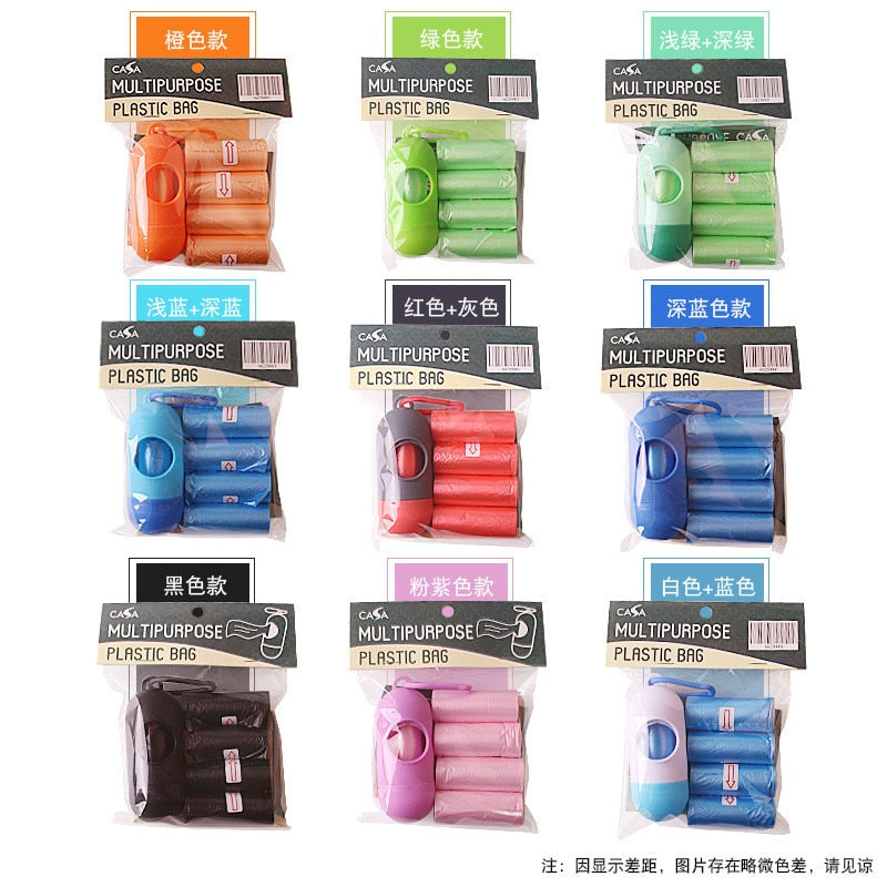 Pet Garbage Bags Set Safe Non-toxic Waste Poop Bag