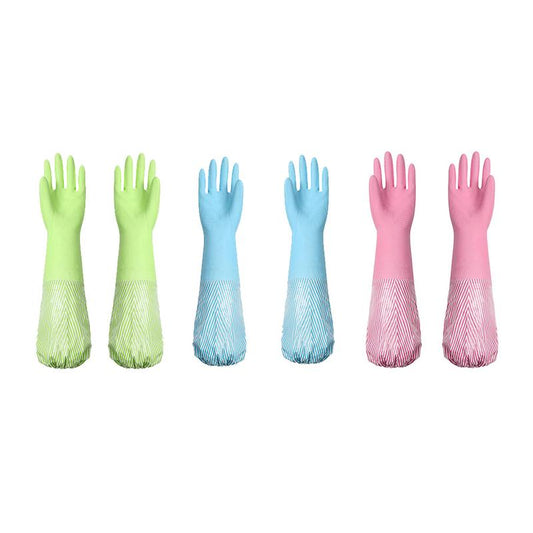 Dishwashing Gloves Fleece Lined Restricted Opening Gloves
