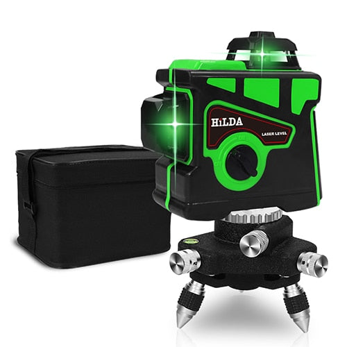 Laser Level 12 Lines 3D Self-Leveling Laser Beam Line