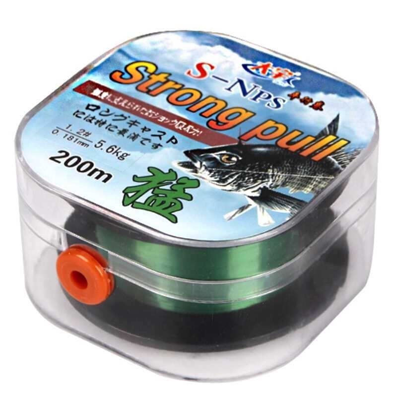 200m Fluorocarbon Coating Fishing Line 0.4#-10# White