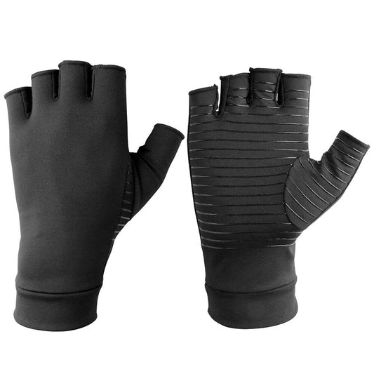 Newly Copper Fiber Compression Arthritis Gloves Health Product