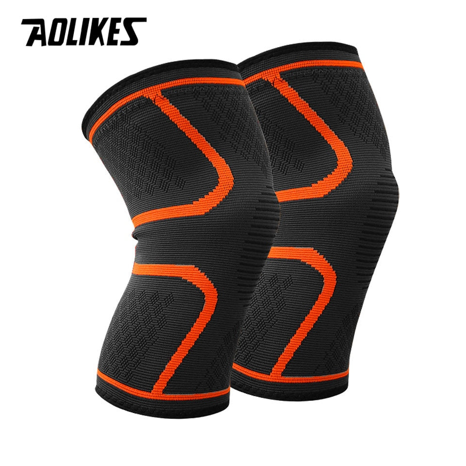 1 Pair Nylon Elastic Sports Knee Pads