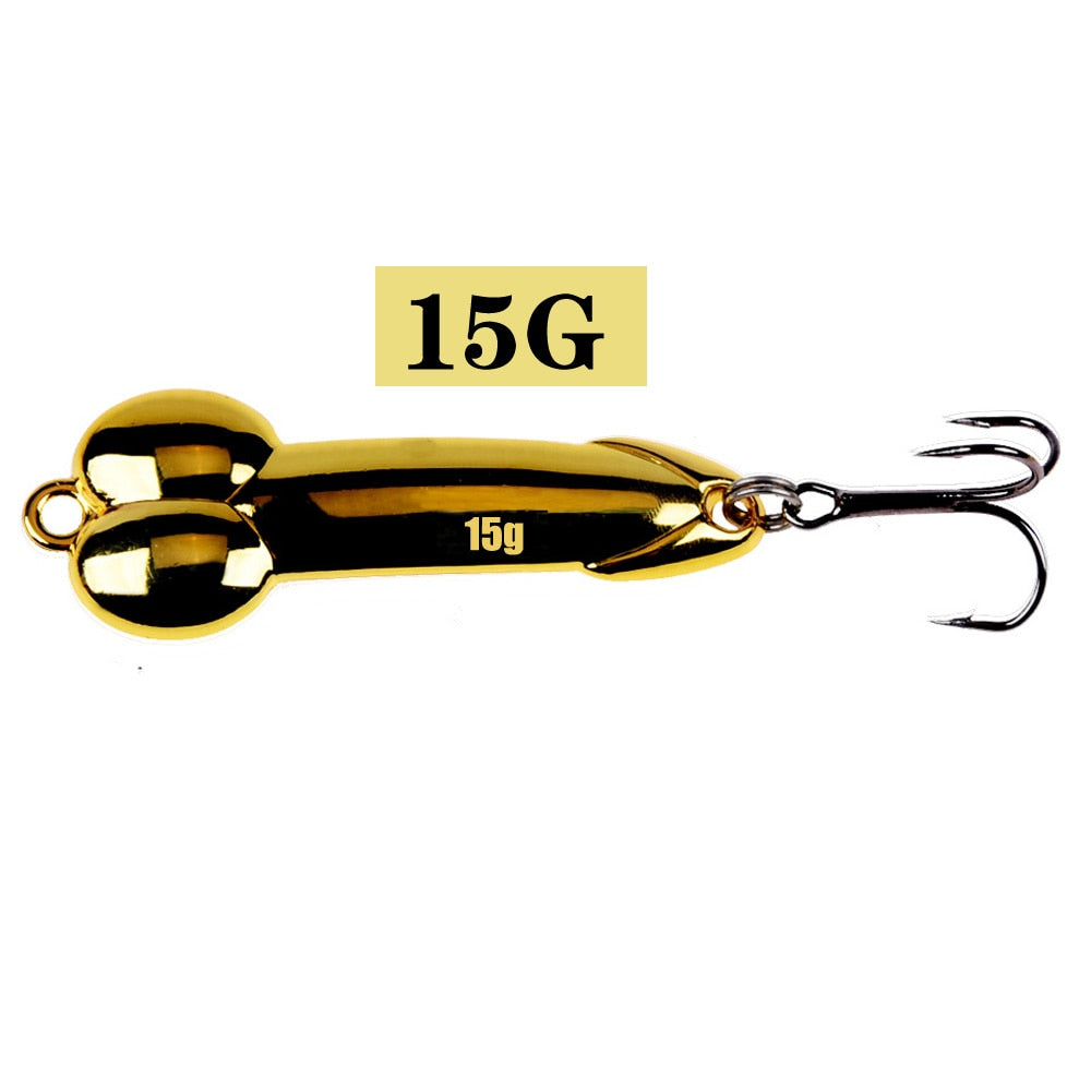 LINGYUE 5g 10g 15g 20g Silver Gold Metal Spinner Bass