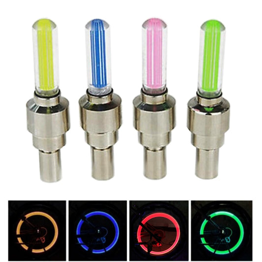Bike lights LEDS Tire Tire Valve Caps Wheel spokes LED Light