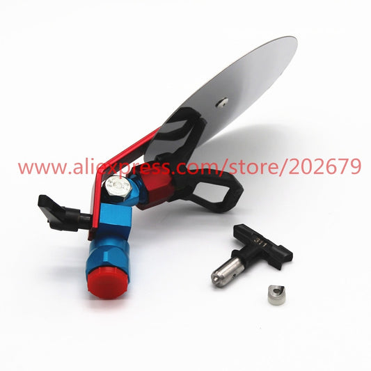 Airless Spray Guide Color Separation Baffle