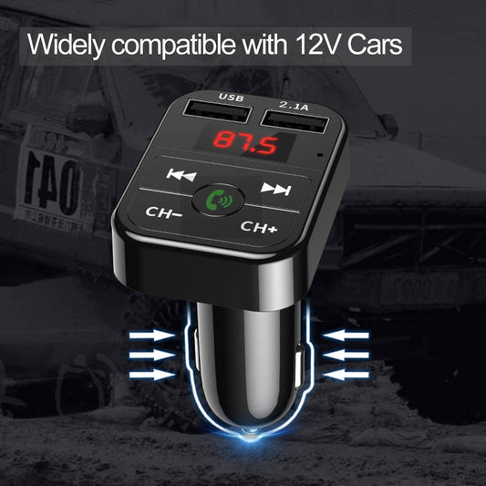 Car Bluetooth 5.0 FM Transmitter Wireless Handsfree