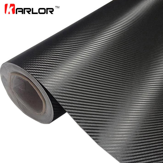 3D Carbon Fiber Vinyl Car Wrap Sheet Roll Film