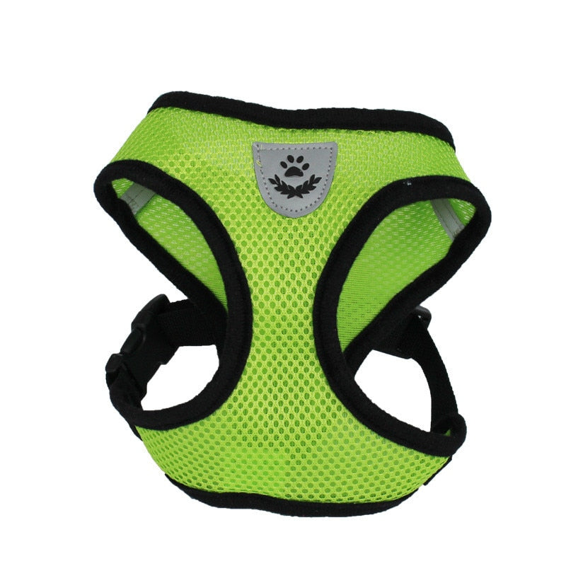 Cat Dog Adjustable Harness Vest Walking Lead Leash