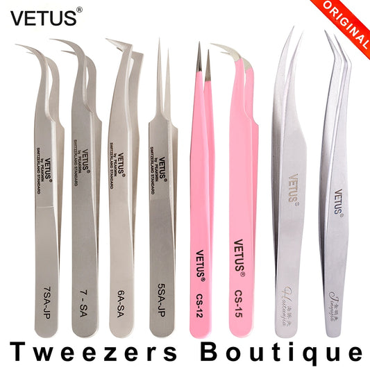 Beauty Makeup Professional Eyelash Tweezers 3D Volume Eyelash Extension Tweezer