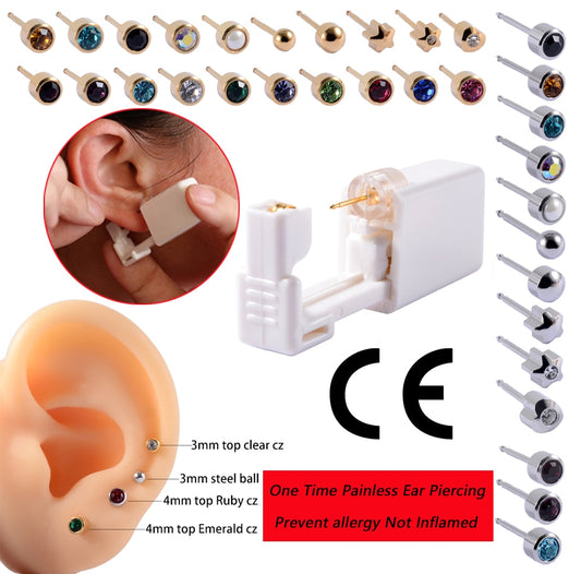 1PC Disposable Self Ear Piercing Gun Sterile Cartilage