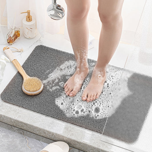 Bath Mat Door Mat Bathroom Carpet PVC Loofah