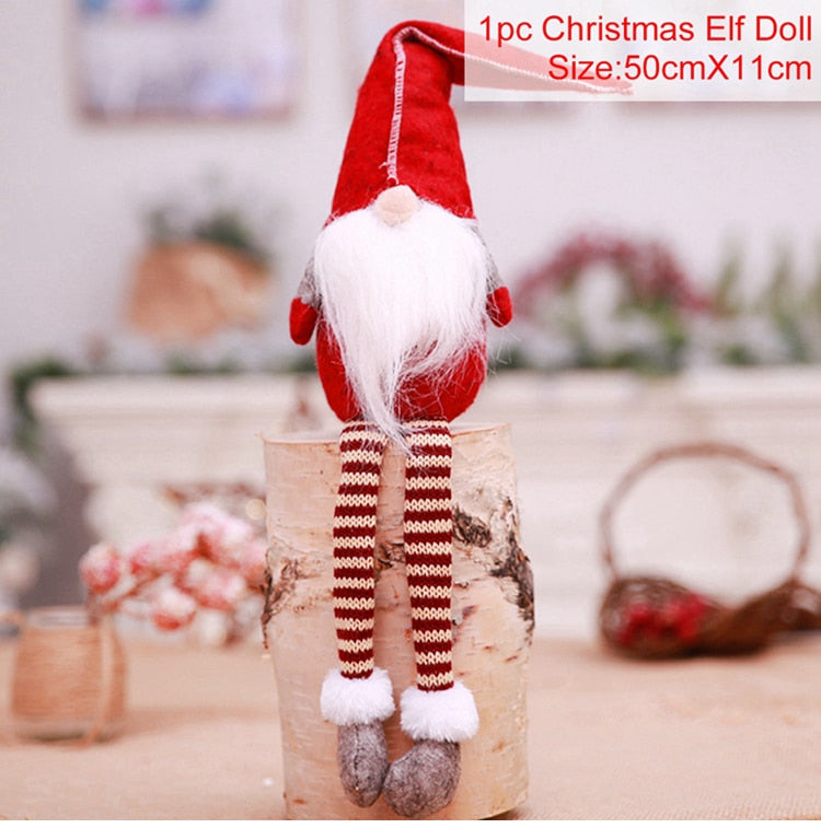 Gnome Christmas Faceless Doll Merry Christmas Decorations