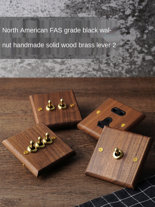High quality retro American light switch socket