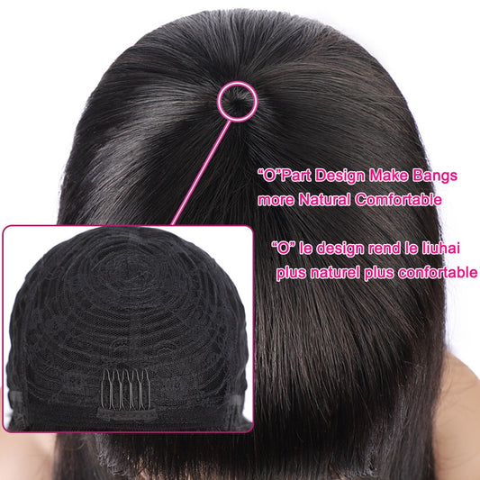 Beauty Straight Hair Peruvian Remy Human Hair Wig