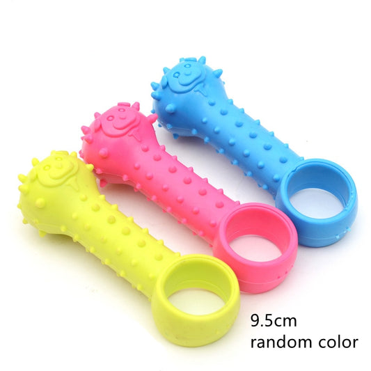 1 piece Pet Toys Rubber Resistance Teeth Cleaning