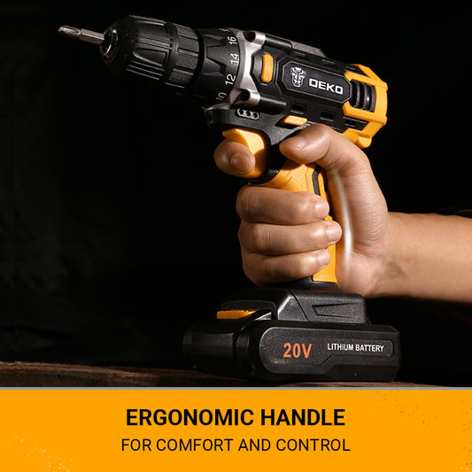 New Sharker 20V Cordless Drill Driver Screwdriver