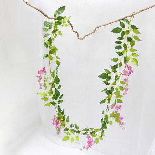 Wisteria Artificial Flower Vine Wreath Wedding Arch