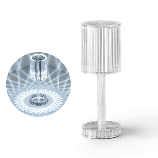 Retro Table Lamp Touch Sensor Crystal Night Light