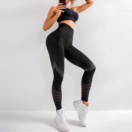 High Waist Fitness Gym Leggings Women Seamless Energy Tights