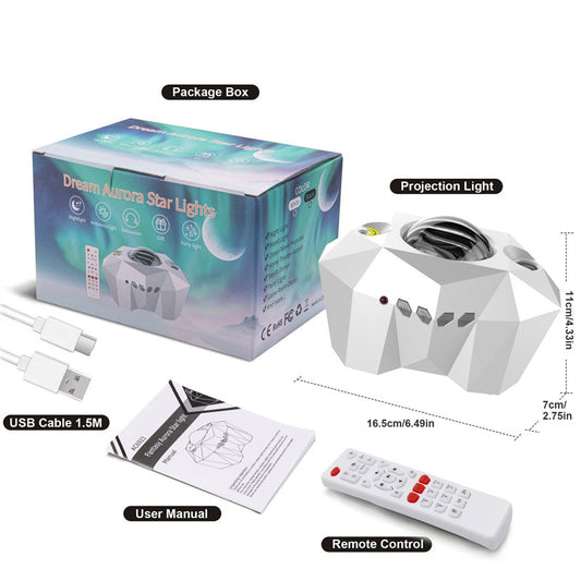 Northern Lights Galaxy Projector Aurora Star Projector