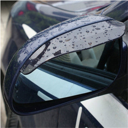 2 Pieces Universal Car Rearview Mirror Rain Eyebrow