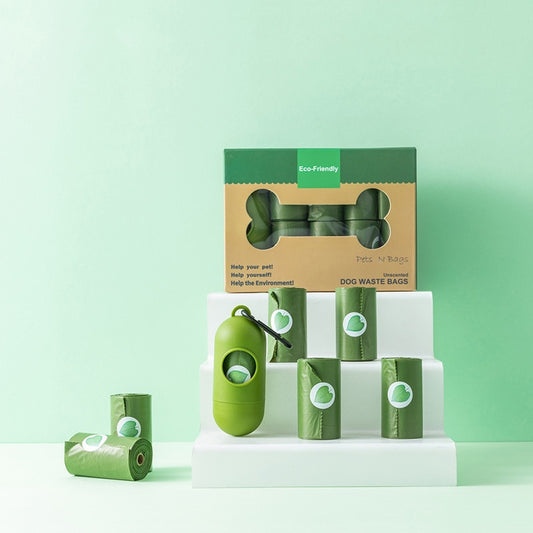 Dog Poop Garbage Dispenser Outdoor Home Clean Box Waste Bags