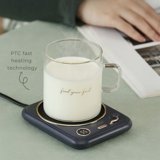 Retro Coffee Cup Warmer with Timer Coffee Mug