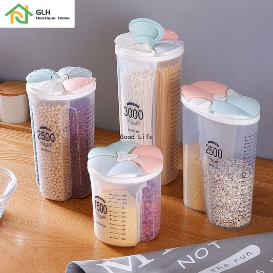 Kitchen food storage Cereal Dispenser Storage Box