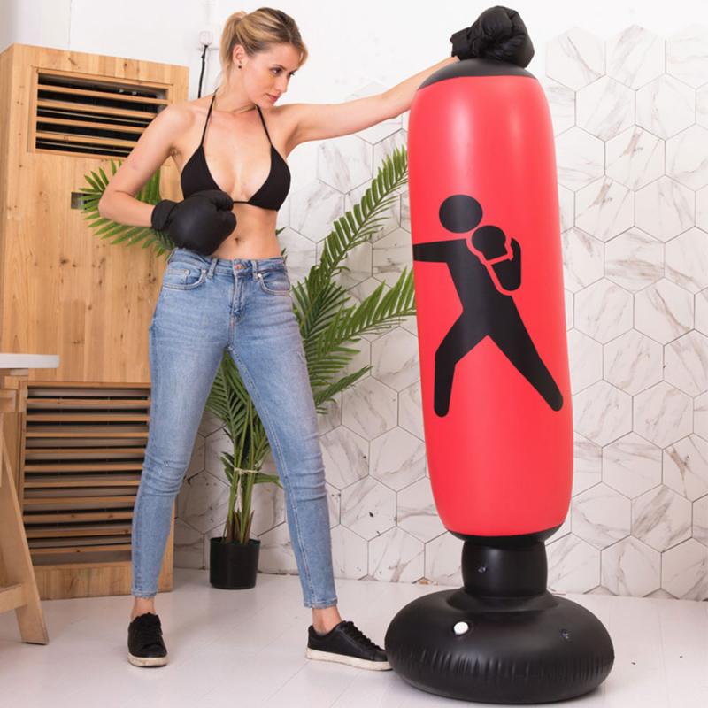 Sandbag Inflatable Boxing Column Boxing Punching Bag