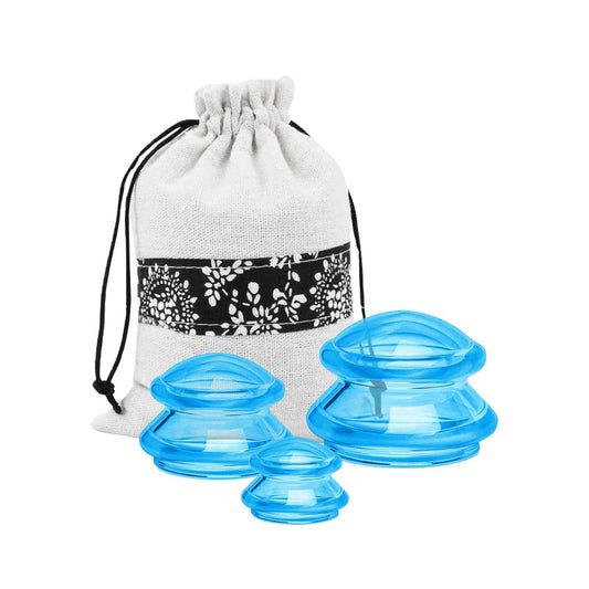 Jars Silicone Anti Cellulite Vacuum Cupping Cans Health Product