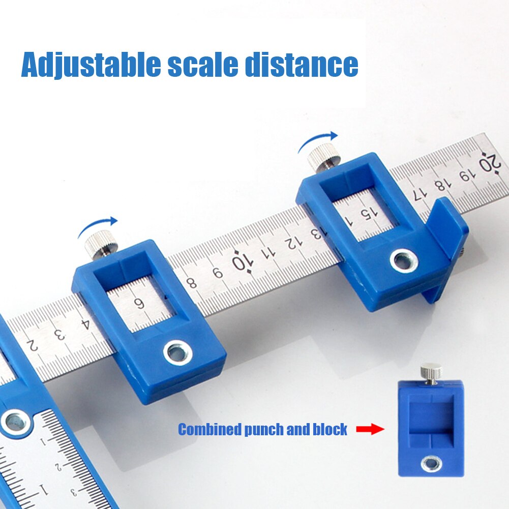 Woodworking Drill Punch Locator Jig Drill