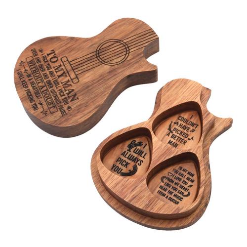 Wood Guitar Picks Acoustic Electric Musical
