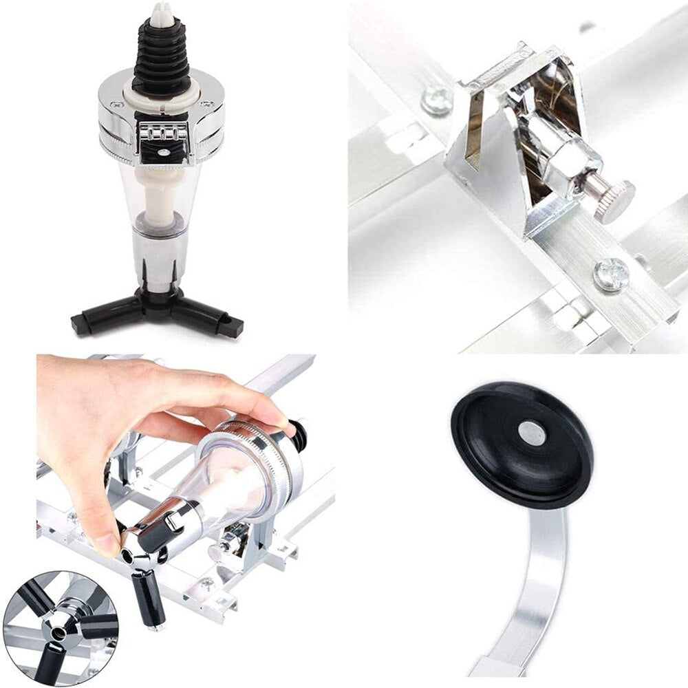 1-3 Bottle Liquor Dispenser Wall Mounted Cocktail Shaker