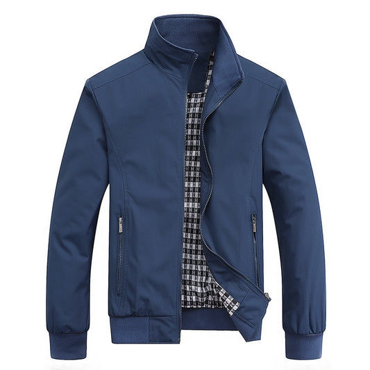 Slim Bomber Jacket Men Overcoat New Arrival Baseball Jackets