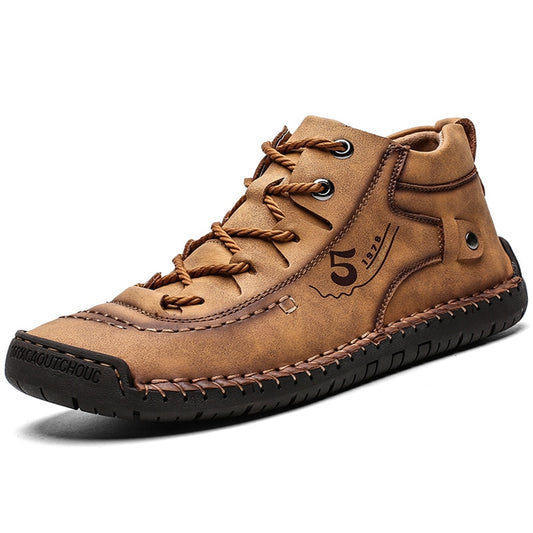 Men Vintage Ankle Boots Comfortable Casual Shoes