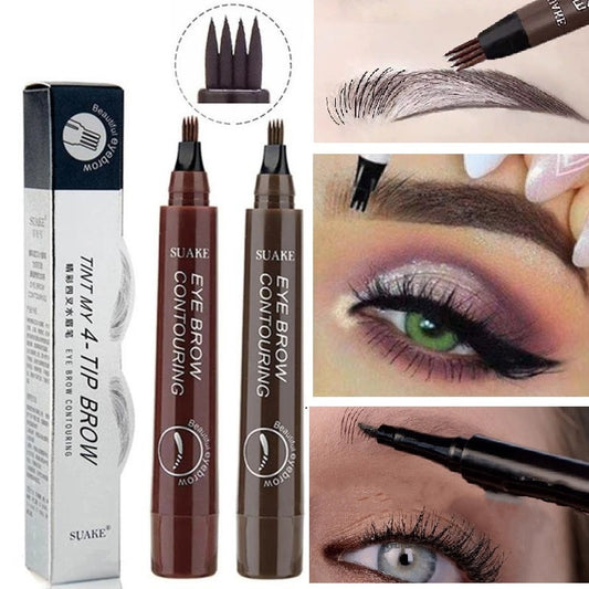 Beauty 4D Imitation Ecological Eyebrows Pen