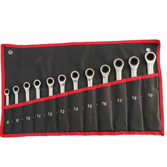 Ratchet Combination Wrench Set Chrome Vanadium Steel