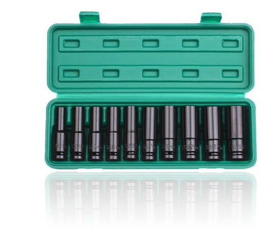 10 sets of electric wrench sleeve extended set