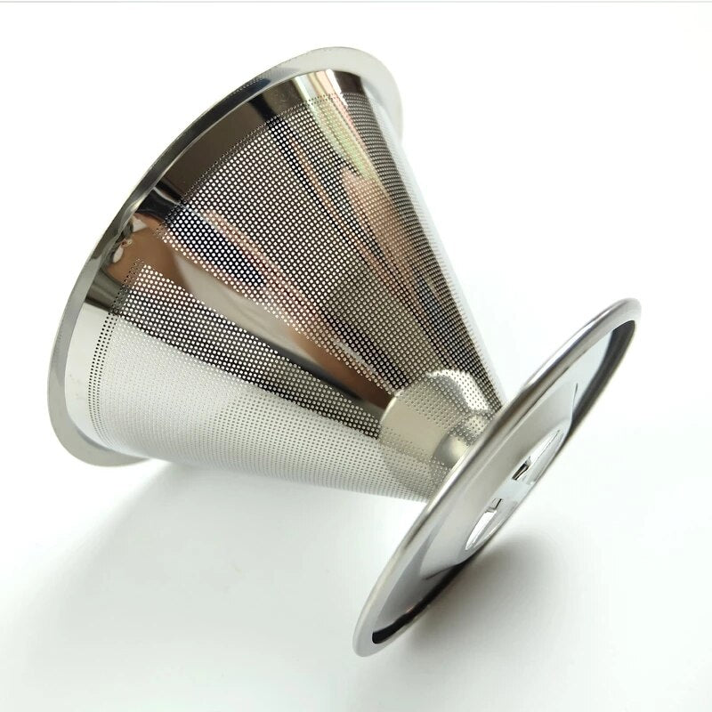 Coffee Filter Holder Pour Over Coffees Dripper Mesh