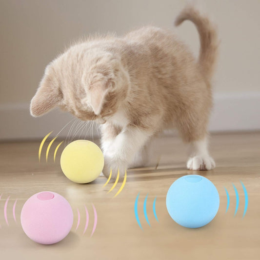 Smart Cat Toys Interactive Ball Catnip Cat Training Toy Pet