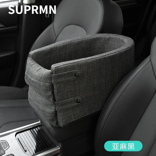 Car Teddy Pet Cushion, Kitten Central Control Anti-dirty Cushion