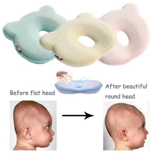 Baby Pillow Shaping To Prevent Flat Head Ergonomic