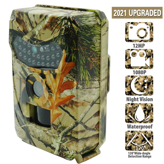 Outdoor Hunting Trail Camera 12MP New Wild Animal Detector Cameras HD